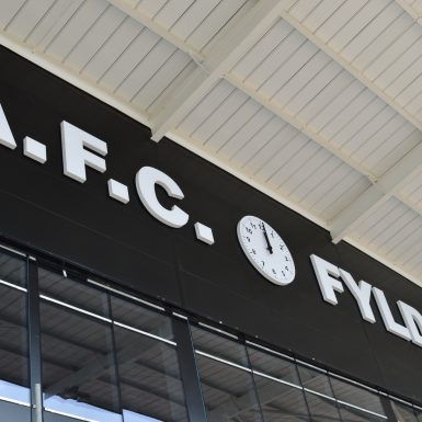 Exterior signs - AFC fylde football