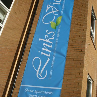 Large Mounted Banner - Links View, Lytham, St Annes