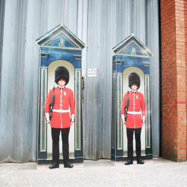 Correx Standee - Poppy Signs Coldstream Guards