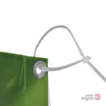 PVC Banner Eyelets And Cable Tie