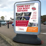 Forecourt Signs Sentinel Mock-Up