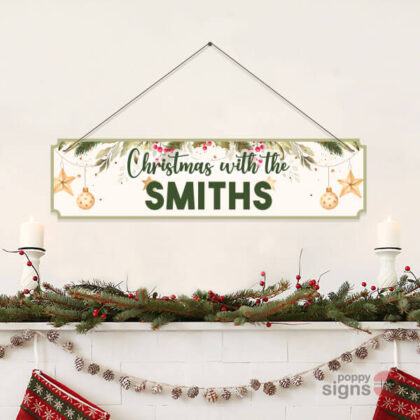 Personalised Christmas Signs