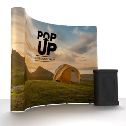3x3 pop-up exhibition display stand and presentation stand