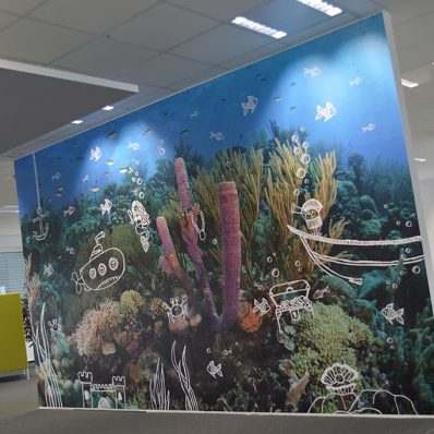ao.com project digitally printed full colour wallpaper graphics