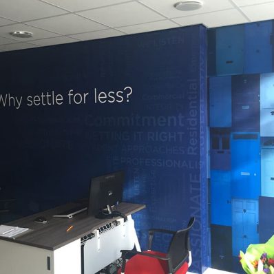 Arena Miller Metcalfe office digitally printed full colour wallpaper