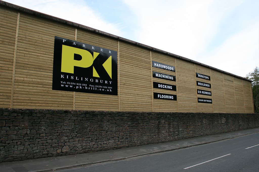 parker-kislingbury-digitally printed-cut-vinyl-letters-on-flat-panel-signs Parker Kislingbury - digitally printed cut vinyl letters on flat panel signs