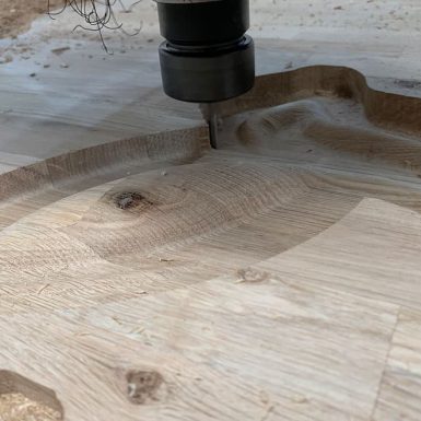 Treis - CNC 3D timber carving