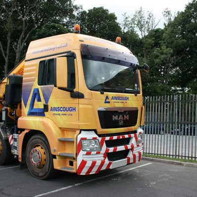 Ainscough - digitally printed truck wrap