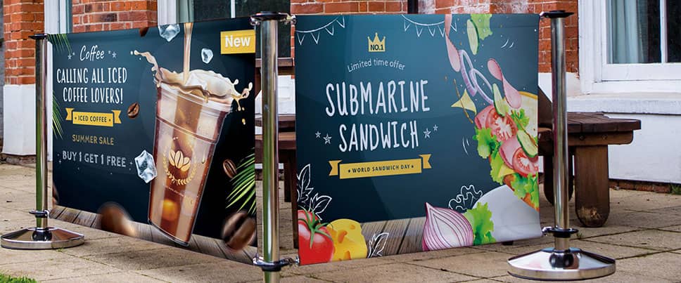 A-boards and Pavement Signs banner