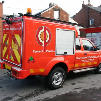 Connect Power Navara - print and cut vinyl vehicle graphics with chapter-8