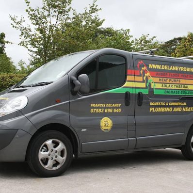Delany Robinson - print and cut vinyl vehicle graphics