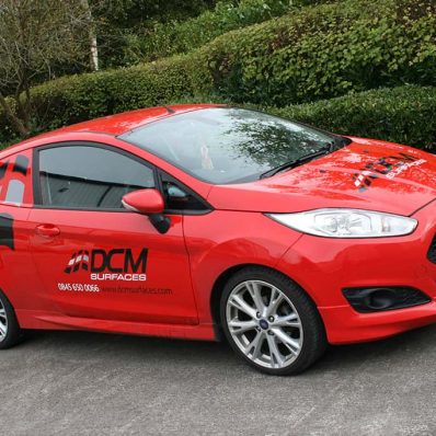 DMC Surfaces - digitally printed cut vinyl car graphics