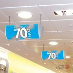 Freelight plus illuminated suspended sign advertising blue cross sale