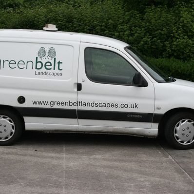 Greenbelt - digitally printed and cut vehicle graphics