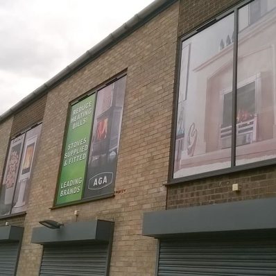 Hotprice - digitally printed contravision window graphics