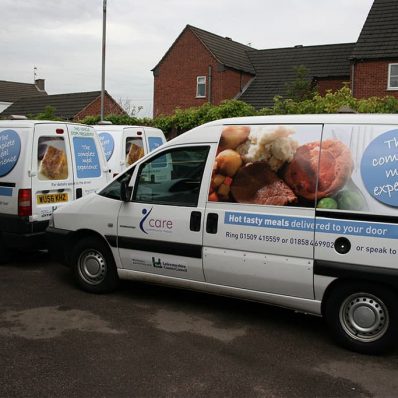 Icare fleet - digital print and cut vehicle graphics