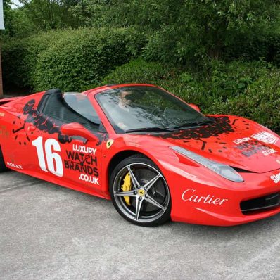 Luxury Watch Brands - print and cut vinyl car graphics