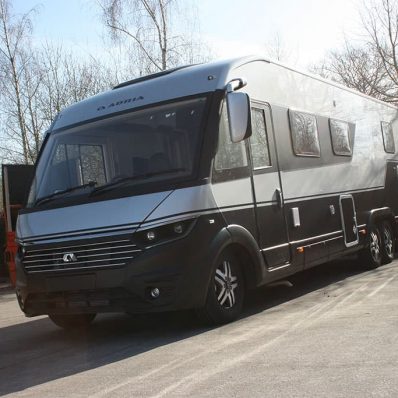 Mastercraft RV Campervan - digitally printed part vehicle wrap