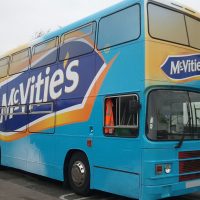 McVities - full wrap in digitally printed vinyl