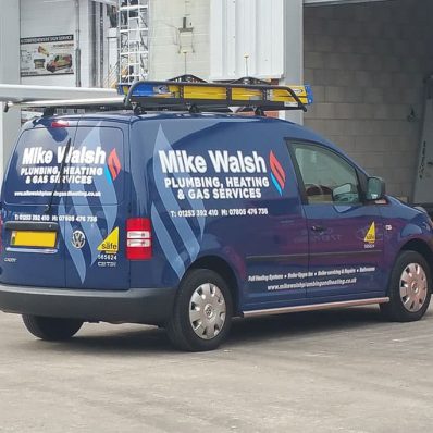 Mike Walsh - digitally printed cut vinyl vehicle graphics