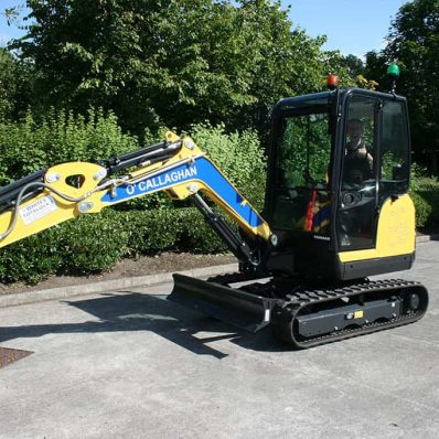 O'Callaghan digger - cut vinyl and reflective vinyl vehicle graphics daisy