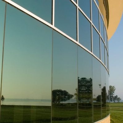 Office unit - solar control window vinyl