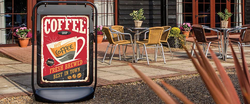 A-boards and Pavement Signs banner