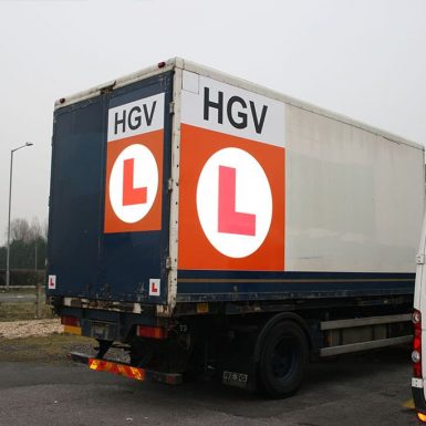 Ribble Valley HGV Training - reflective vehicle graphics