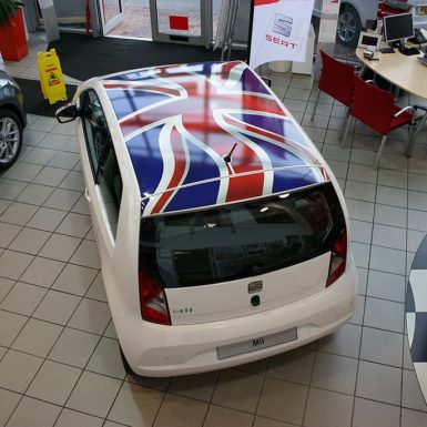 Seat Dealers Mii - roof and wing mirrors wrap