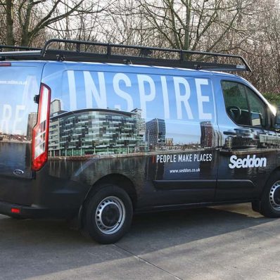 Seddon - full colour vinyl vehicle wrap