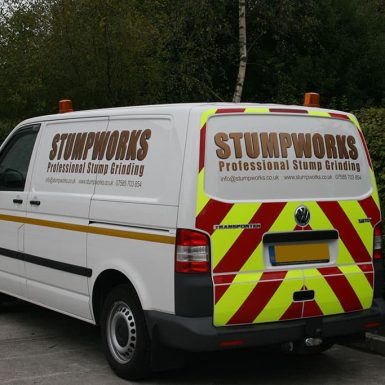 Stumpworks - carbon fibre bonnet rap cut vinyl vehicle graphics and chapter-8 kit