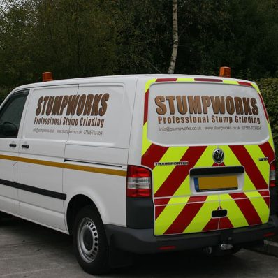 Stumpworks - carbon fibre bonnet rap cut vinyl vehicle graphics and chapter-8 kit