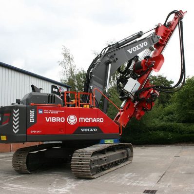 VIBRO Menard digger - colour change wrap cut vinyl