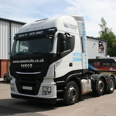 Walton Summit trucks - cut vinyl vehicle graphics
