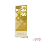 economy roll up banner