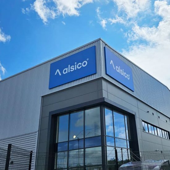 Alsico - 2x flex face 5m x 2.5m single sided digitally printed signs