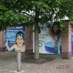 Aquatic Centre Manchester - UV printed hoarding boards