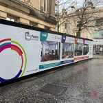 The Harris Museum Preston - full colour UV printed hoarding boards